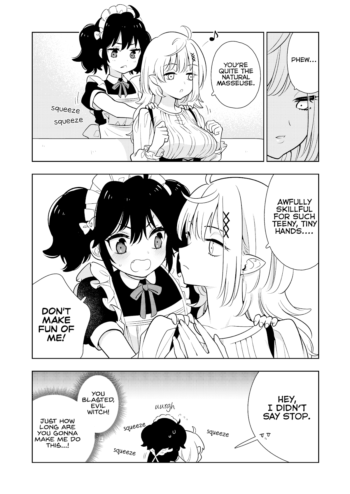 The Struggle-Free Life of the Witch's Sacrifice Chapter 2 page 4 - Chapter 2