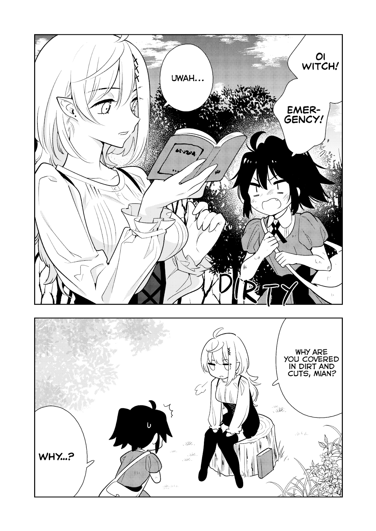 The Struggle-Free Life of the Witch's Sacrifice Chapter 3 page 1 - Chapter 3