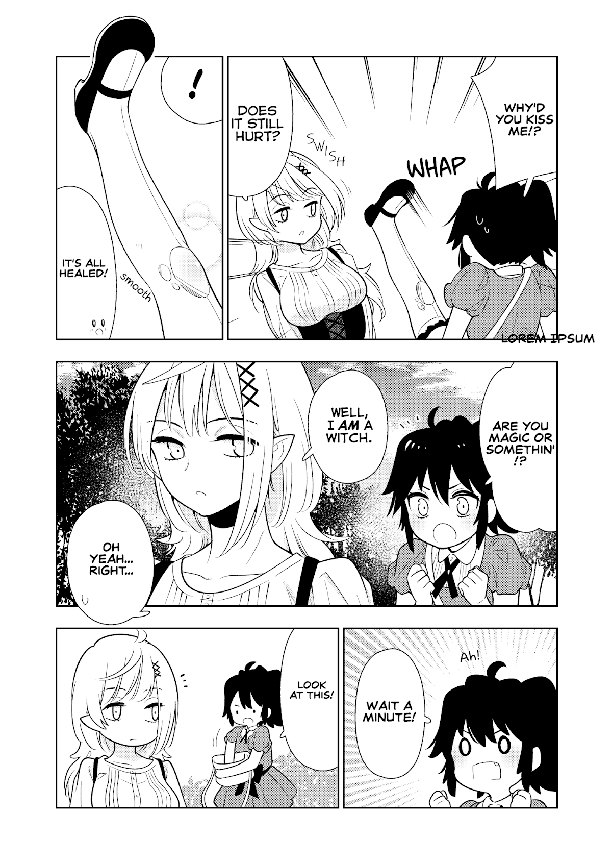 The Struggle-Free Life of the Witch's Sacrifice Chapter 3 page 4 - Chapter 3