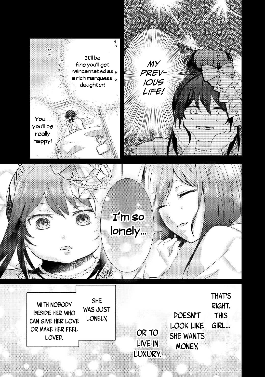 The Struggle of Being Reincarnated as the Marquess's Daughter: I'll Deal with What’s Coming to Me! Chapter 1 page 22 - Chapter 1