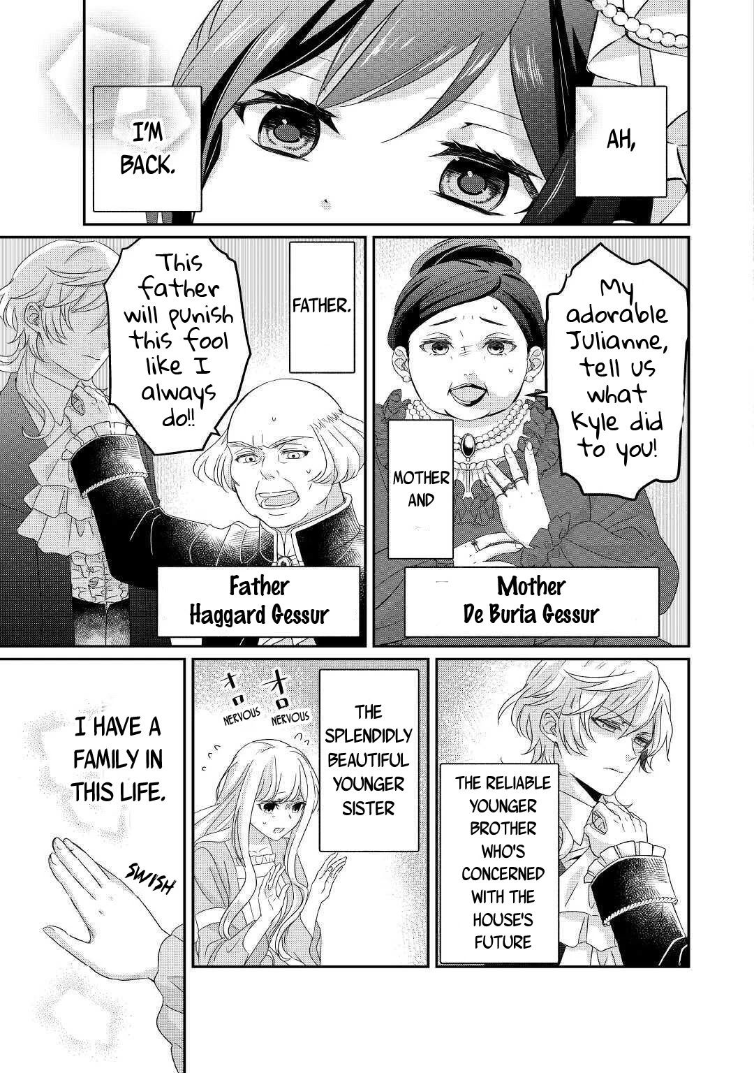 The Struggle of Being Reincarnated as the Marquess's Daughter: I'll Deal with What’s Coming to Me! Chapter 1 page 24 - Chapter 1