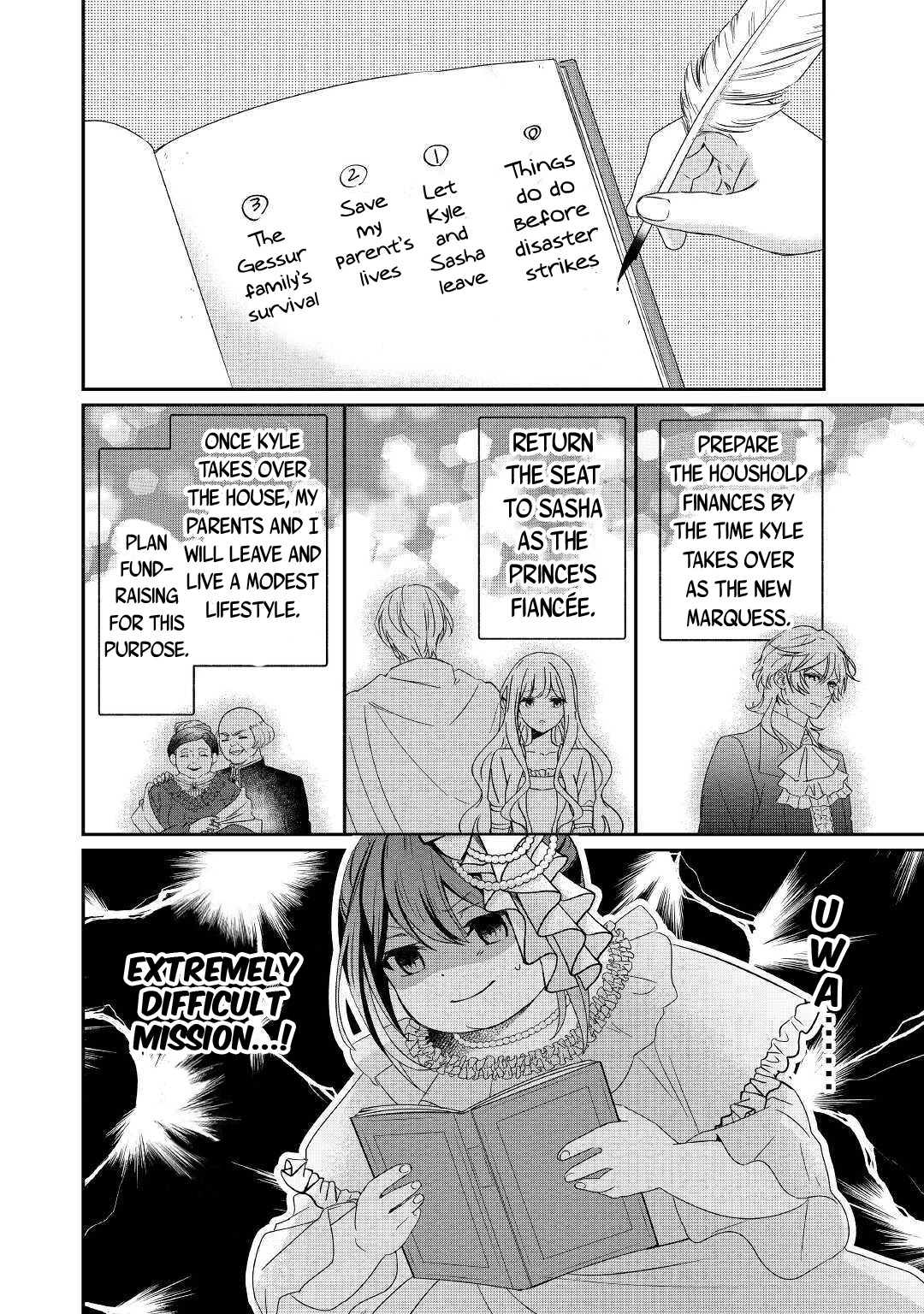 The Struggle of Being Reincarnated as the Marquess's Daughter: I'll Deal with What’s Coming to Me! Chapter 1 page 31 - Chapter 1