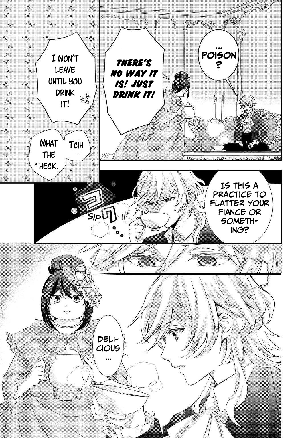 The Struggle of Being Reincarnated as the Marquess's Daughter: I'll Deal with What’s Coming to Me! Chapter 1 page 34 - Chapter 1