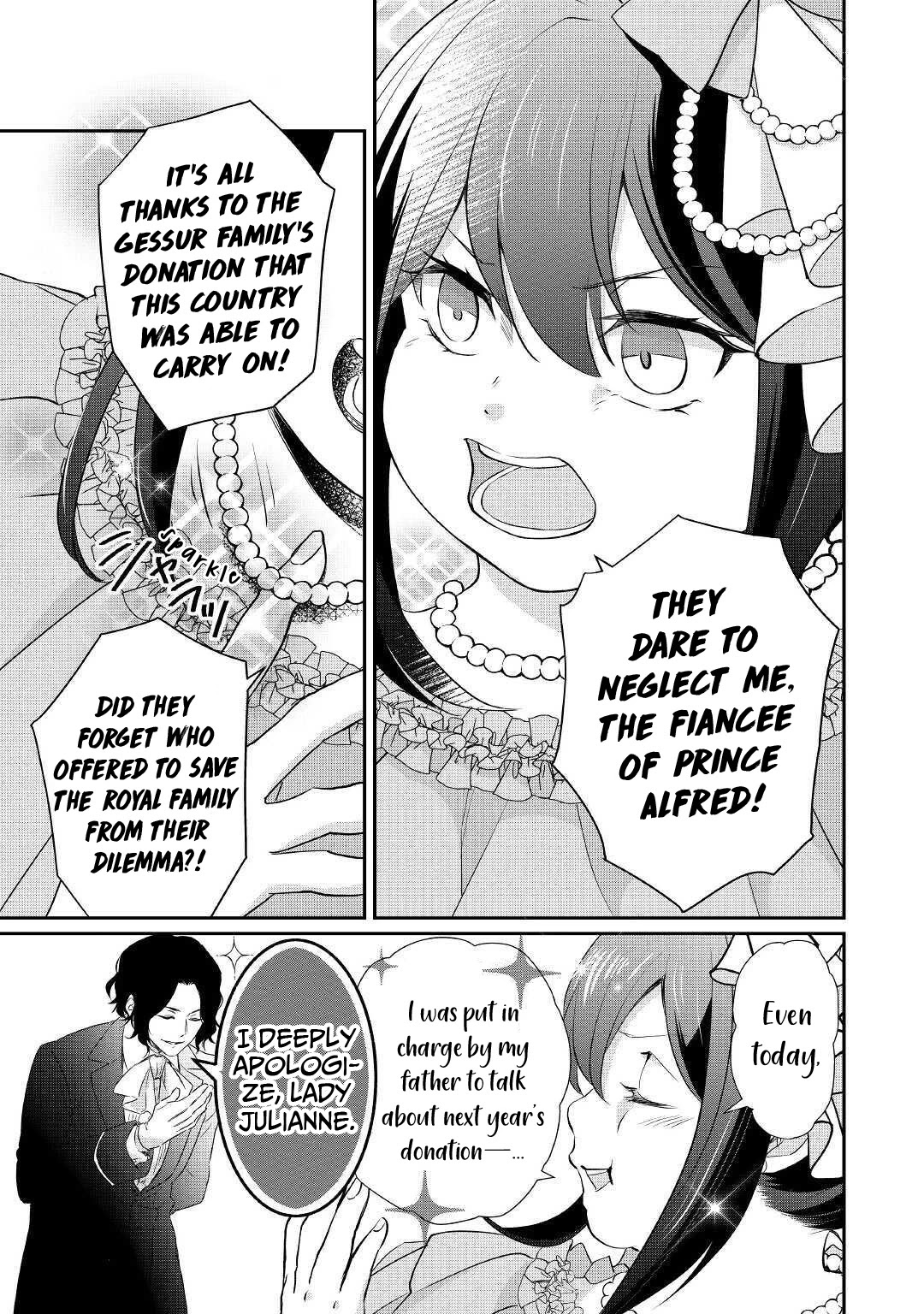 The Struggle of Being Reincarnated as the Marquess's Daughter: I'll Deal with What’s Coming to Me! Chapter 1 page 6 - Chapter 1
