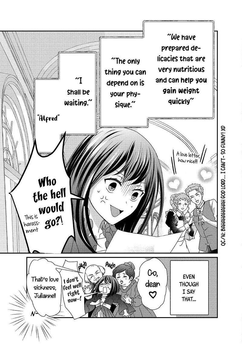 The Struggle of Being Reincarnated as the Marquess's Daughter: I'll Deal with What’s Coming to Me! Chapter 11 page 4 - Chapter 11