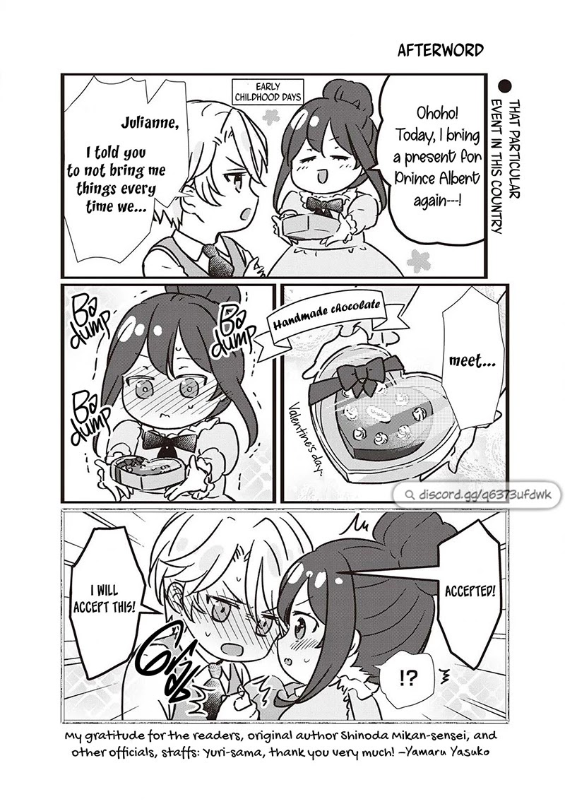 The Struggle of Being Reincarnated as the Marquess's Daughter: I'll Deal with What’s Coming to Me! Chapter 14.5 page 23 - Chapter 14.5: Extra Story