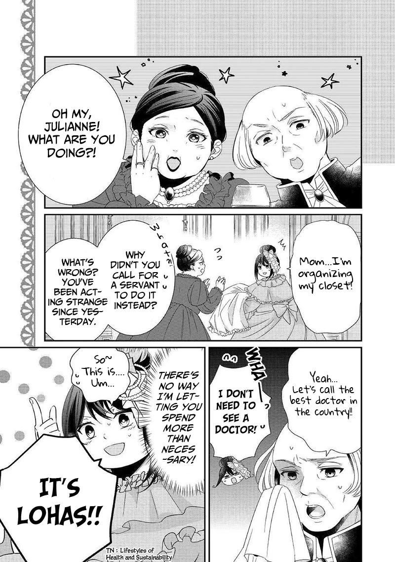 The Struggle of Being Reincarnated as the Marquess's Daughter: I'll Deal with What’s Coming to Me! Chapter 2 page 14 - Chapter 2