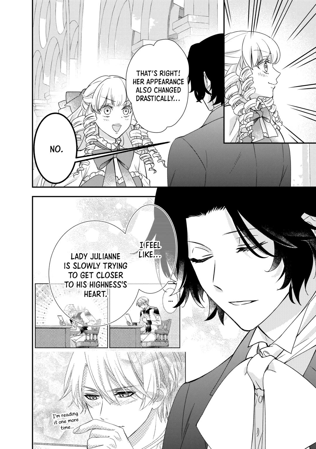 The Struggle of Being Reincarnated as the Marquess's Daughter: I'll Deal with What’s Coming to Me! Chapter 23 page 12 - Chapter 23