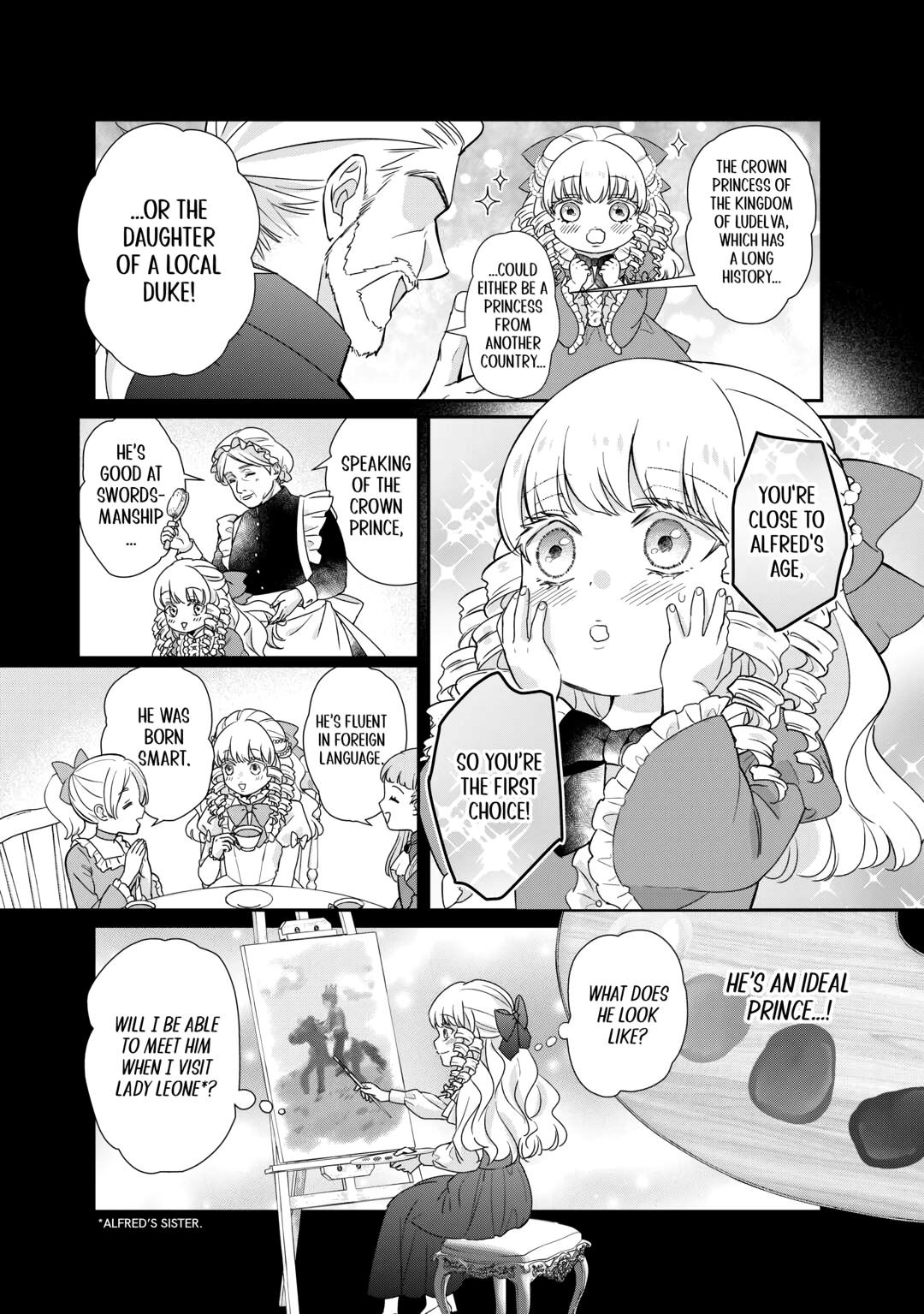 The Struggle of Being Reincarnated as the Marquess's Daughter: I'll Deal with What’s Coming to Me! Chapter 23 page 18 - Chapter 23