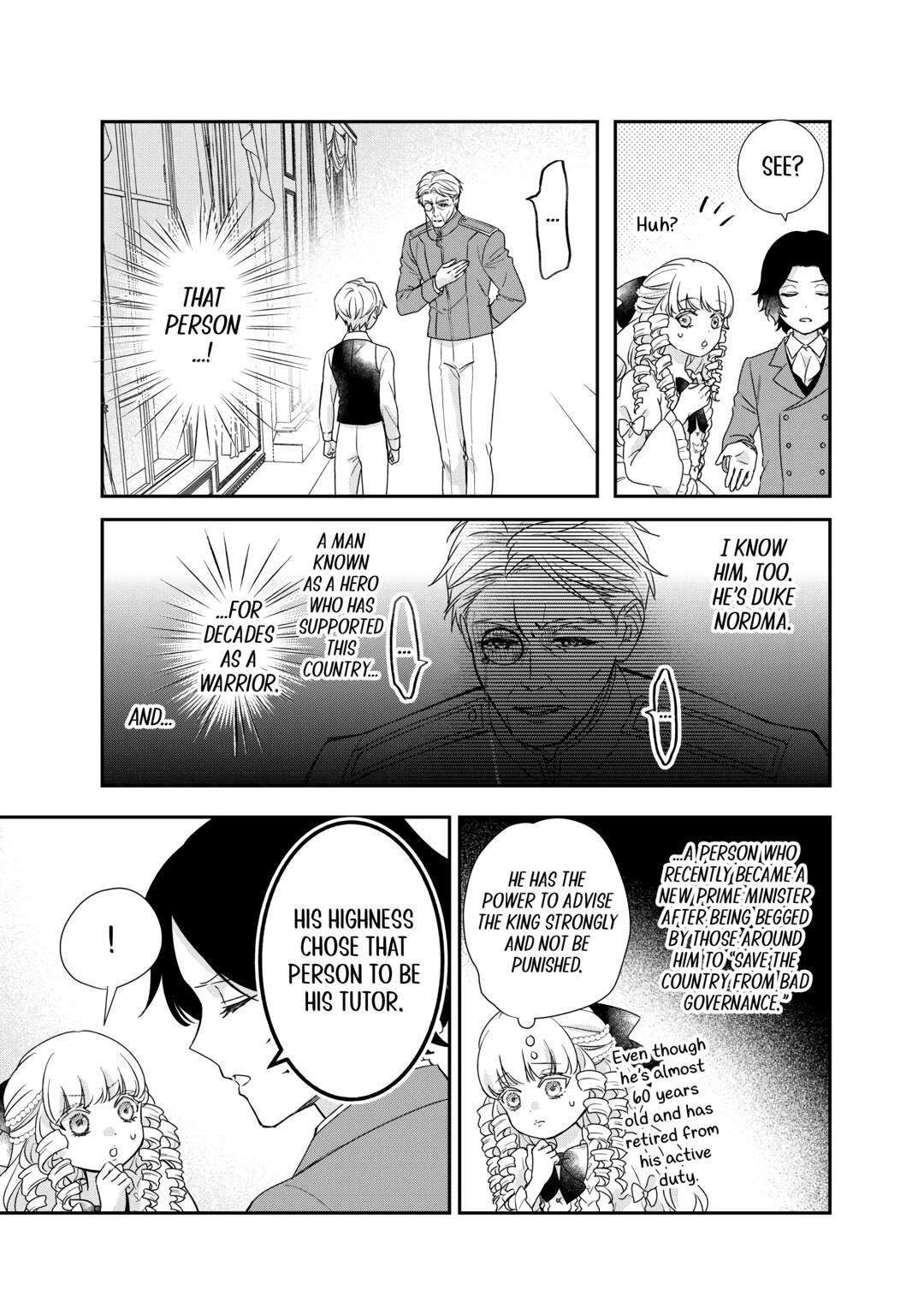 The Struggle of Being Reincarnated as the Marquess's Daughter: I'll Deal with What’s Coming to Me! Chapter 23 page 21 - Chapter 23
