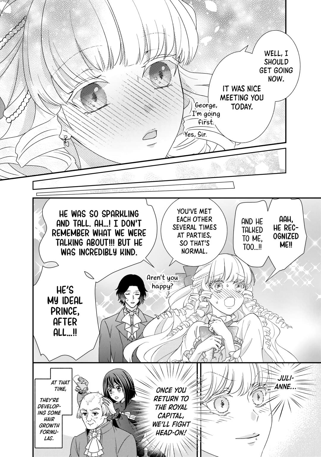 The Struggle of Being Reincarnated as the Marquess's Daughter: I'll Deal with What’s Coming to Me! Chapter 23 page 36 - Chapter 23