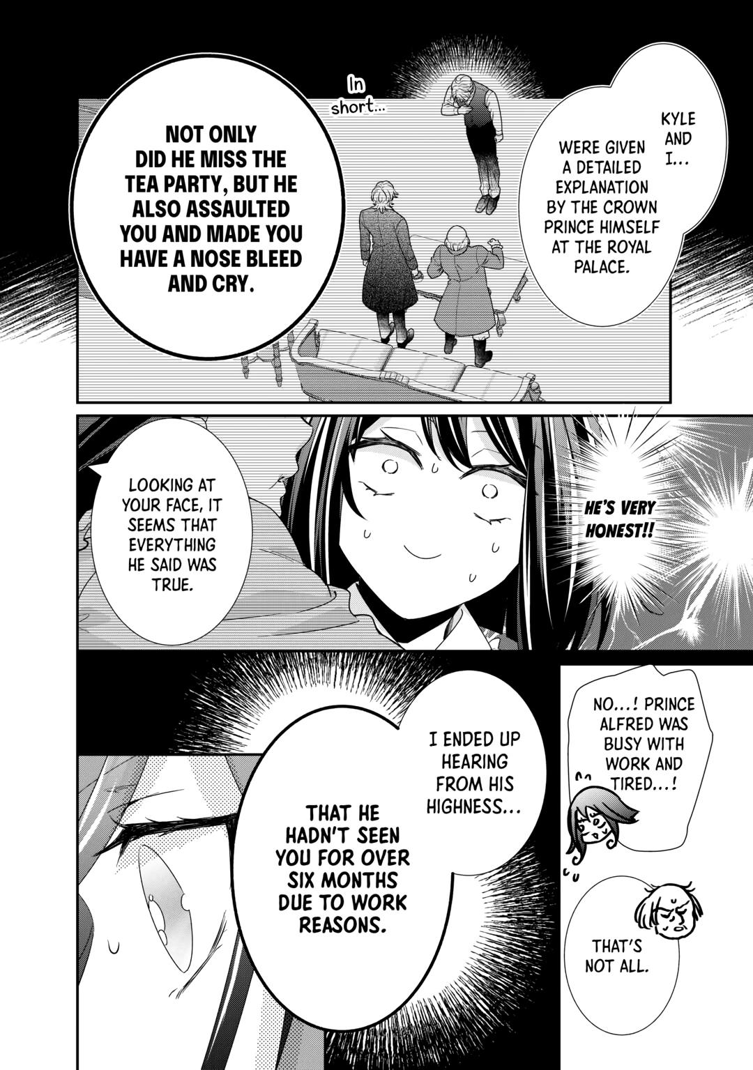 The Struggle of Being Reincarnated as the Marquess's Daughter: I'll Deal with What’s Coming to Me! Chapter 26 page 14 - Chapter 26