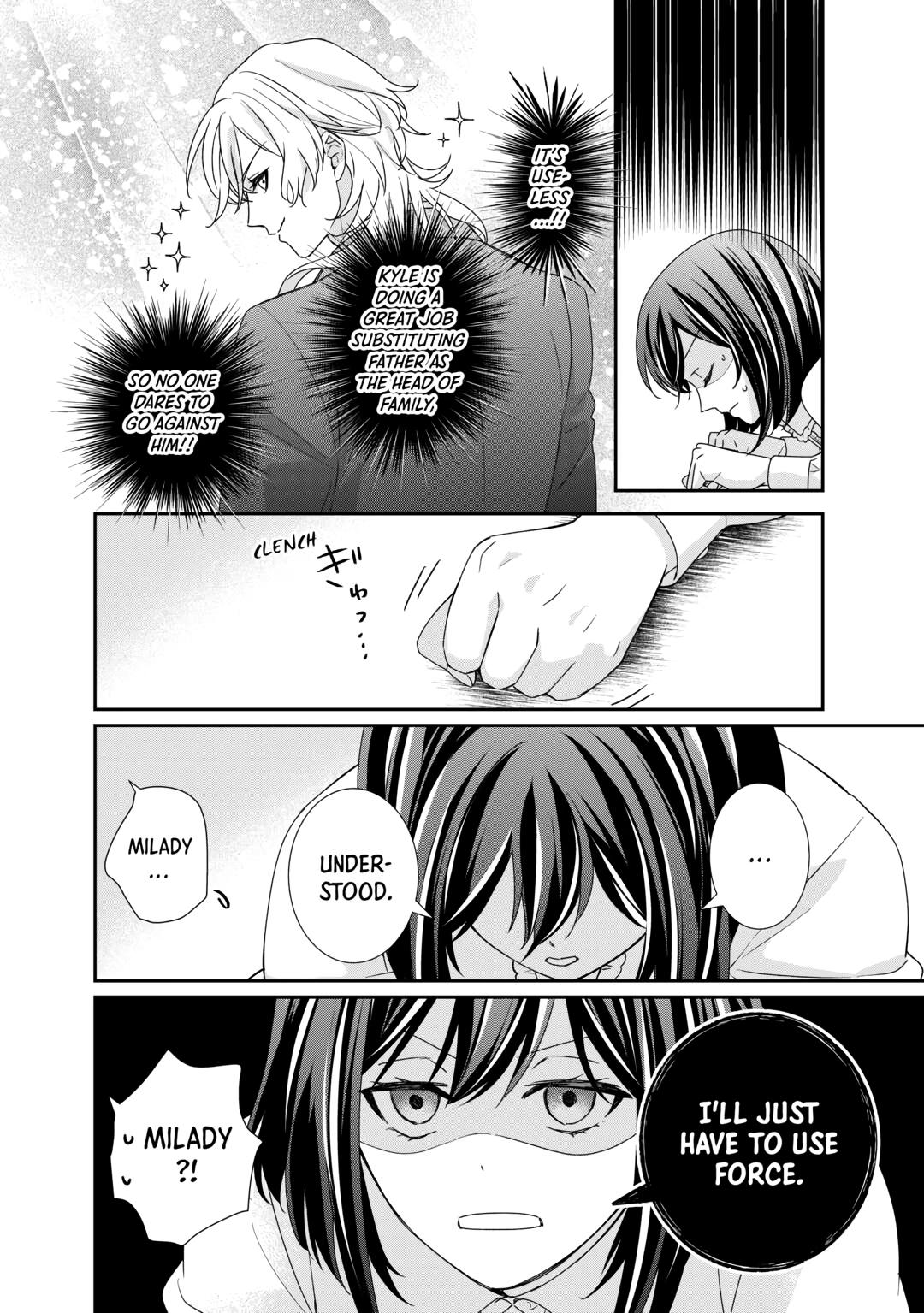The Struggle of Being Reincarnated as the Marquess's Daughter: I'll Deal with What’s Coming to Me! Chapter 27 page 8 - Chapter 27