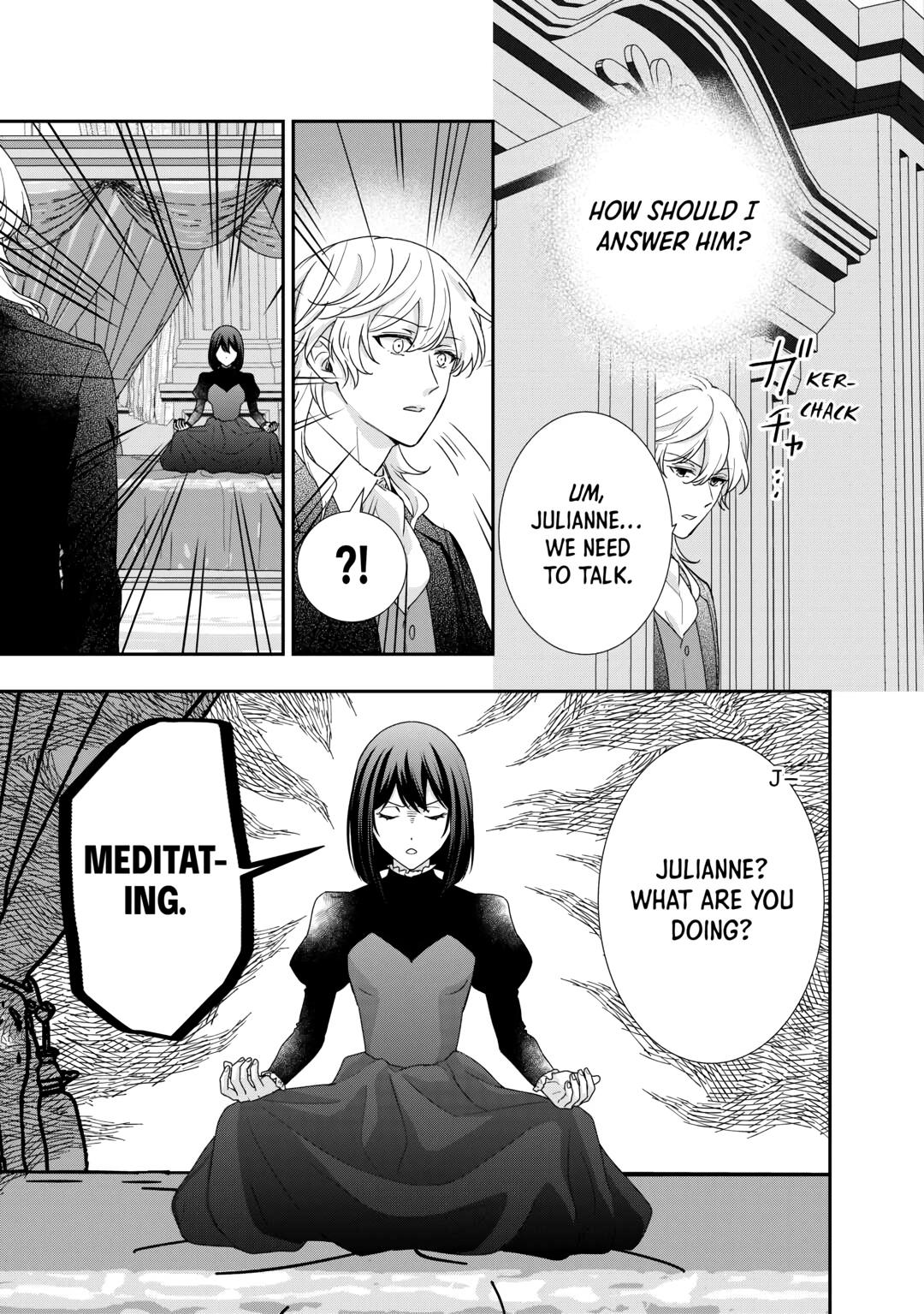 The Struggle of Being Reincarnated as the Marquess's Daughter: I'll Deal with What’s Coming to Me! Chapter 28 page 9 - Chapter 28