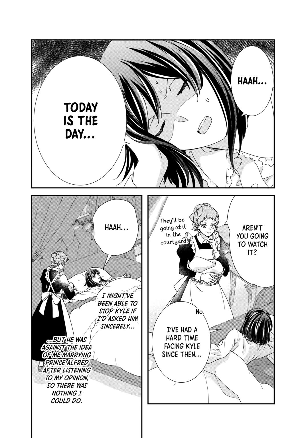 The Struggle of Being Reincarnated as the Marquess's Daughter: I'll Deal with What’s Coming to Me! Chapter 29 page 14 - Chapter 29