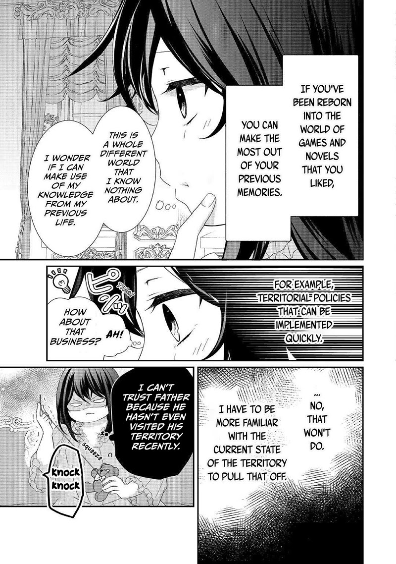 The Struggle of Being Reincarnated as the Marquess's Daughter: I'll Deal with What’s Coming to Me! Chapter 3 page 12 - Chapter 3