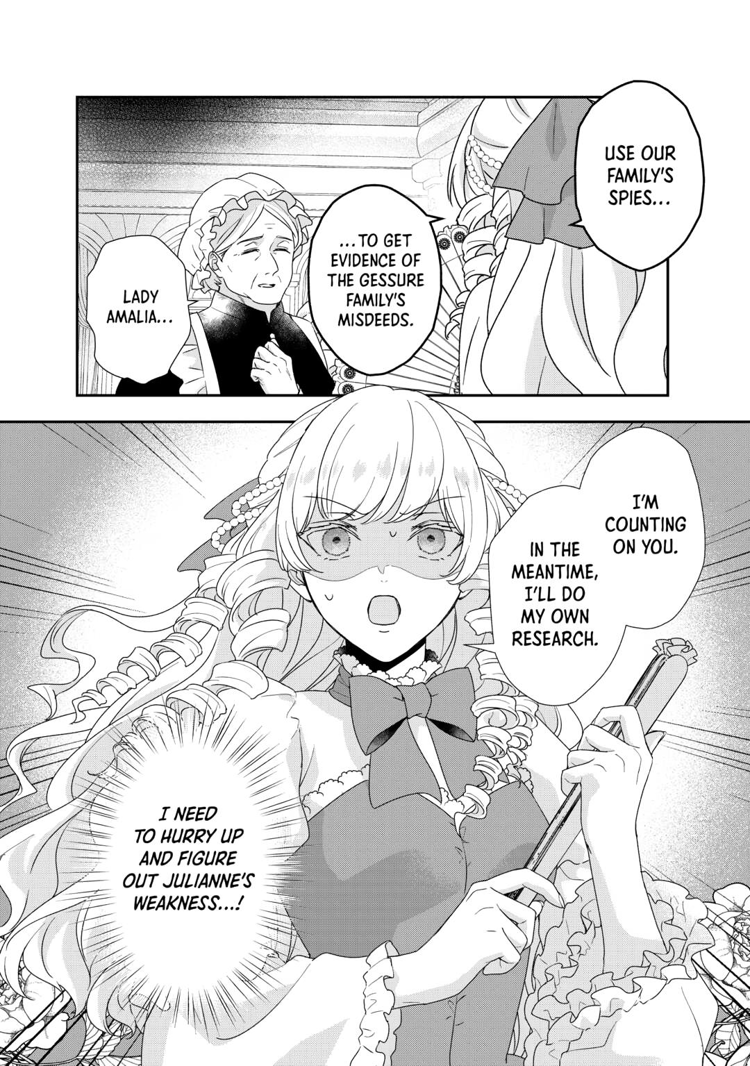 The Struggle of Being Reincarnated as the Marquess's Daughter: I'll Deal with What’s Coming to Me! Chapter 32 page 2 - Chapter 32