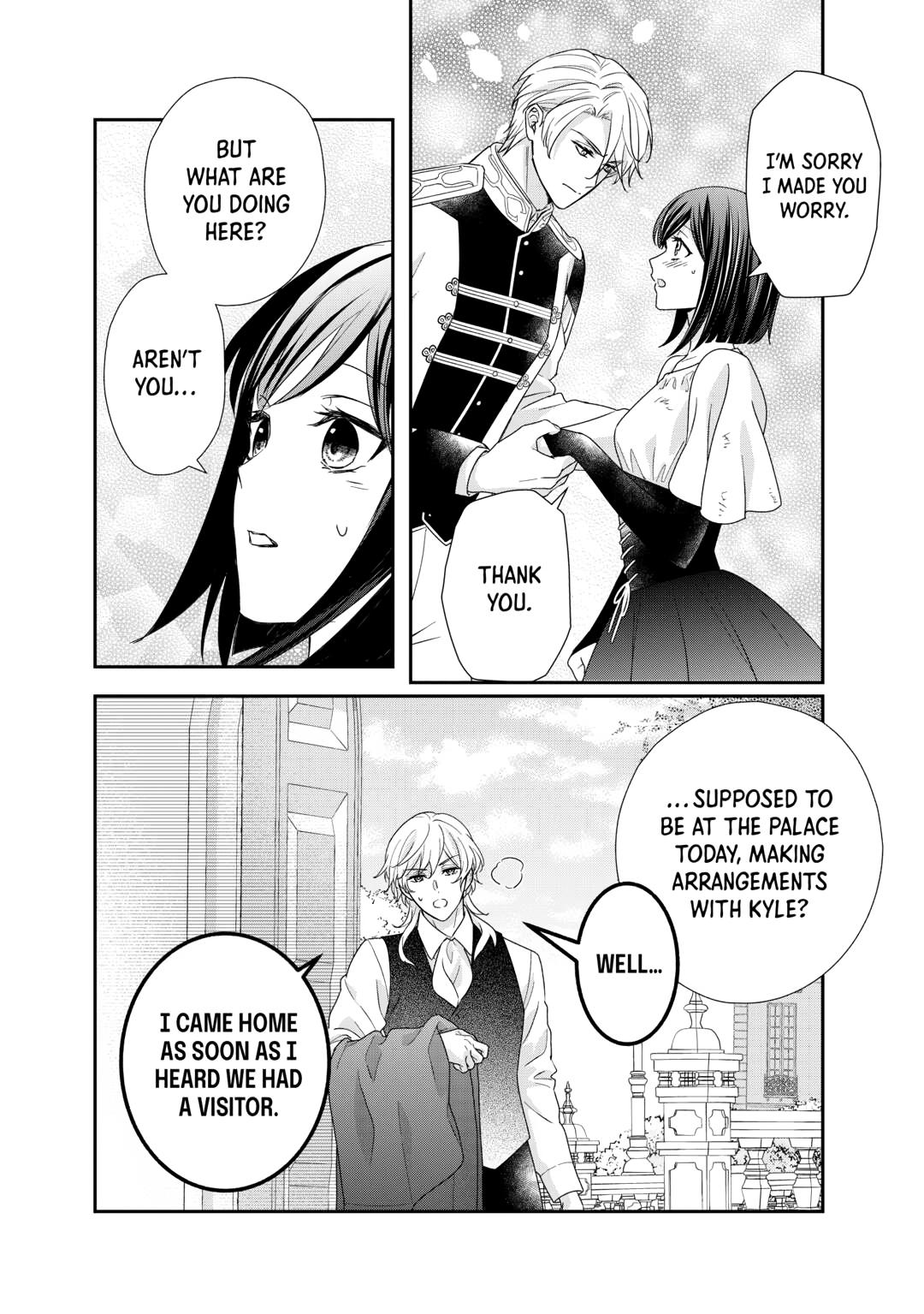 The Struggle of Being Reincarnated as the Marquess's Daughter: I'll Deal with What’s Coming to Me! Chapter 33 page 8 - Chapter 33