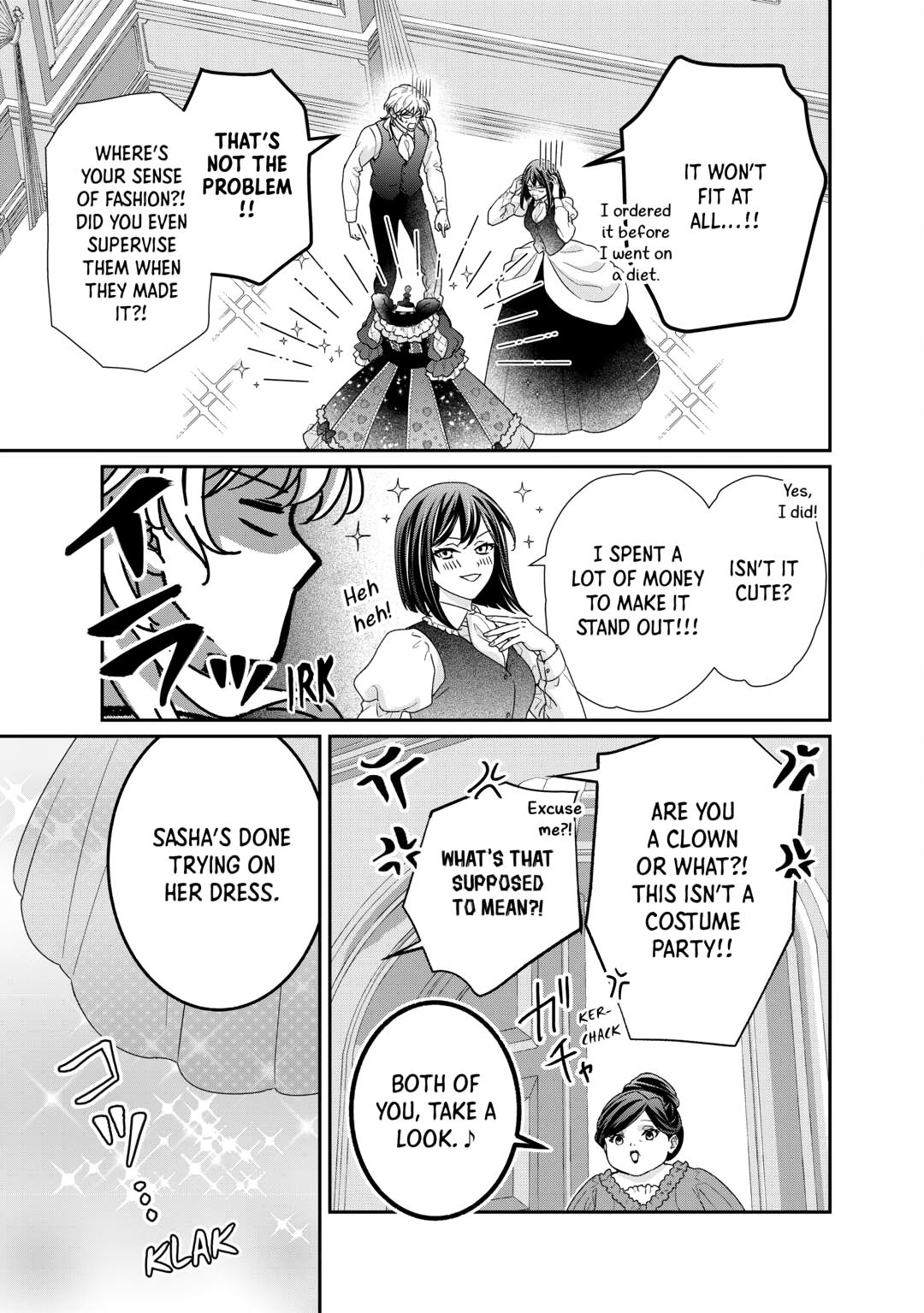 The Struggle of Being Reincarnated as the Marquess's Daughter: I'll Deal with What’s Coming to Me! Chapter 34 page 11 - Chapter 34