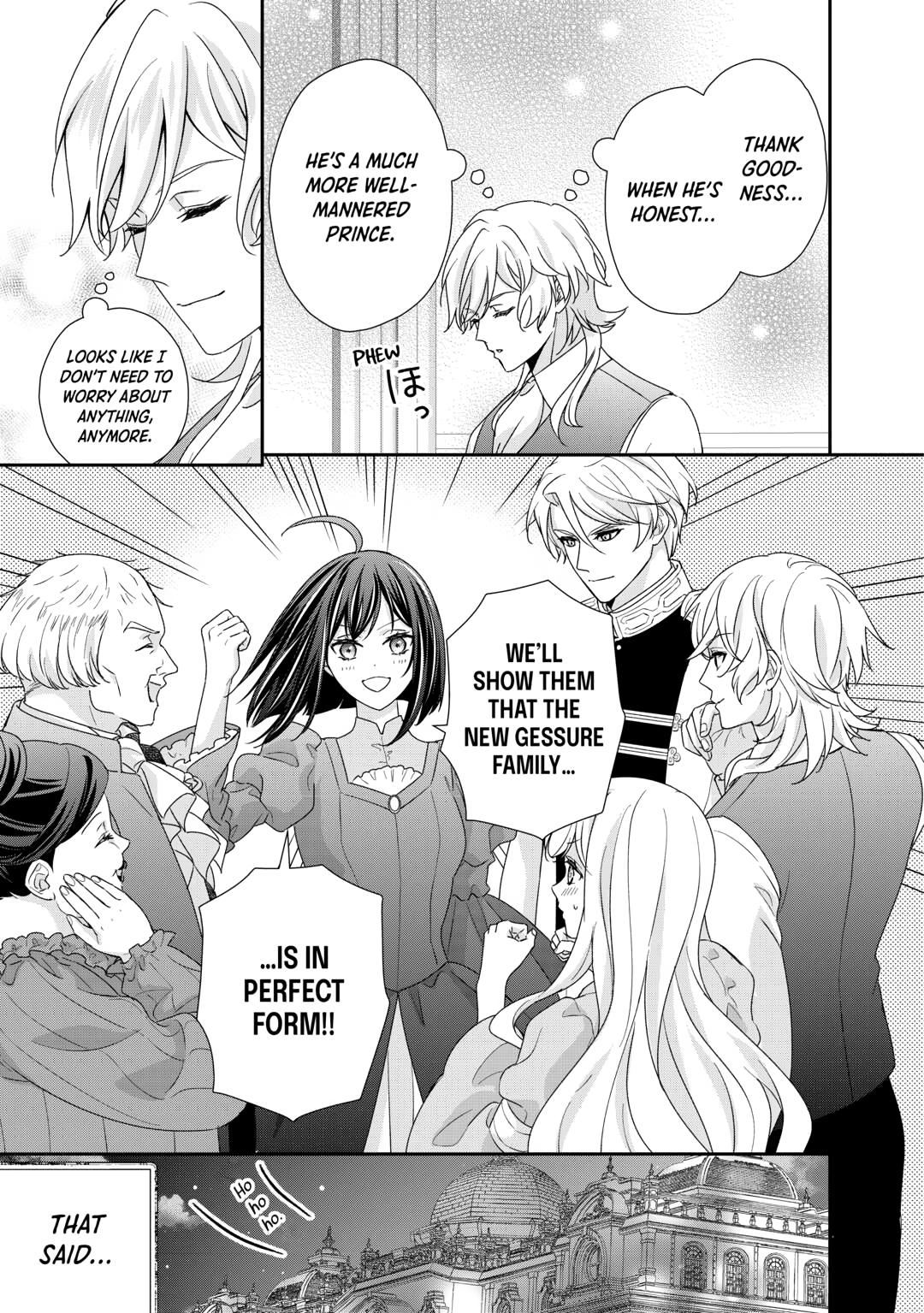 The Struggle of Being Reincarnated as the Marquess's Daughter: I'll Deal with What’s Coming to Me! Chapter 34 page 9 - Chapter 34