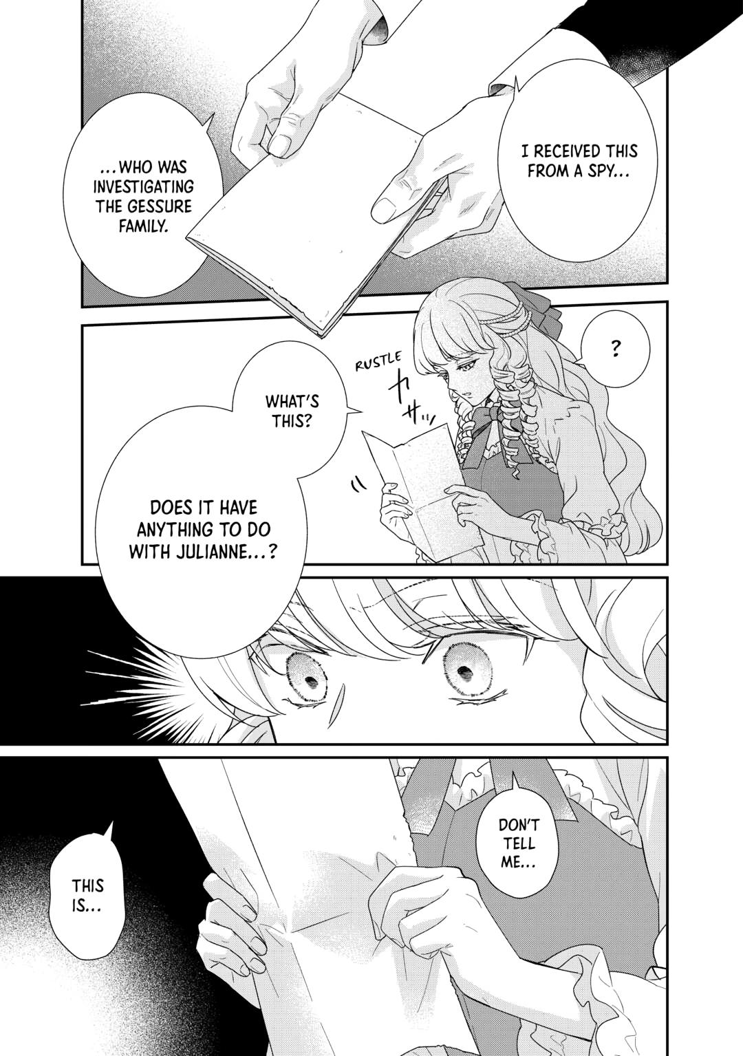The Struggle of Being Reincarnated as the Marquess's Daughter: I'll Deal with What’s Coming to Me! Chapter 35 page 39 - Chapter 35