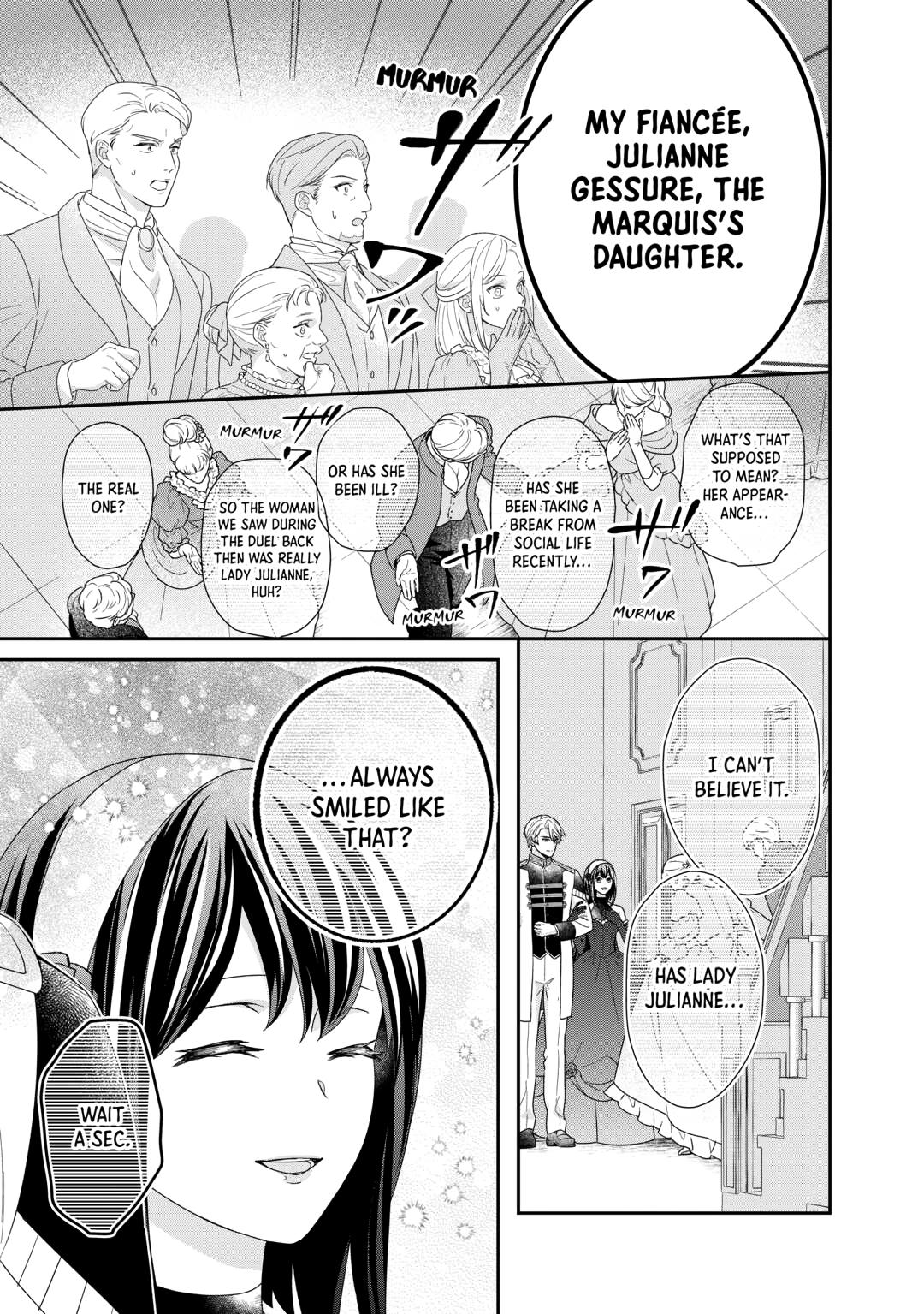 The Struggle of Being Reincarnated as the Marquess's Daughter: I'll Deal with What’s Coming to Me! Chapter 36 page 15 - Chapter 36