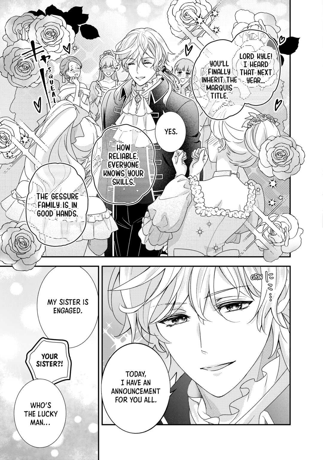 The Struggle of Being Reincarnated as the Marquess's Daughter: I'll Deal with What’s Coming to Me! Chapter 36 page 17 - Chapter 36