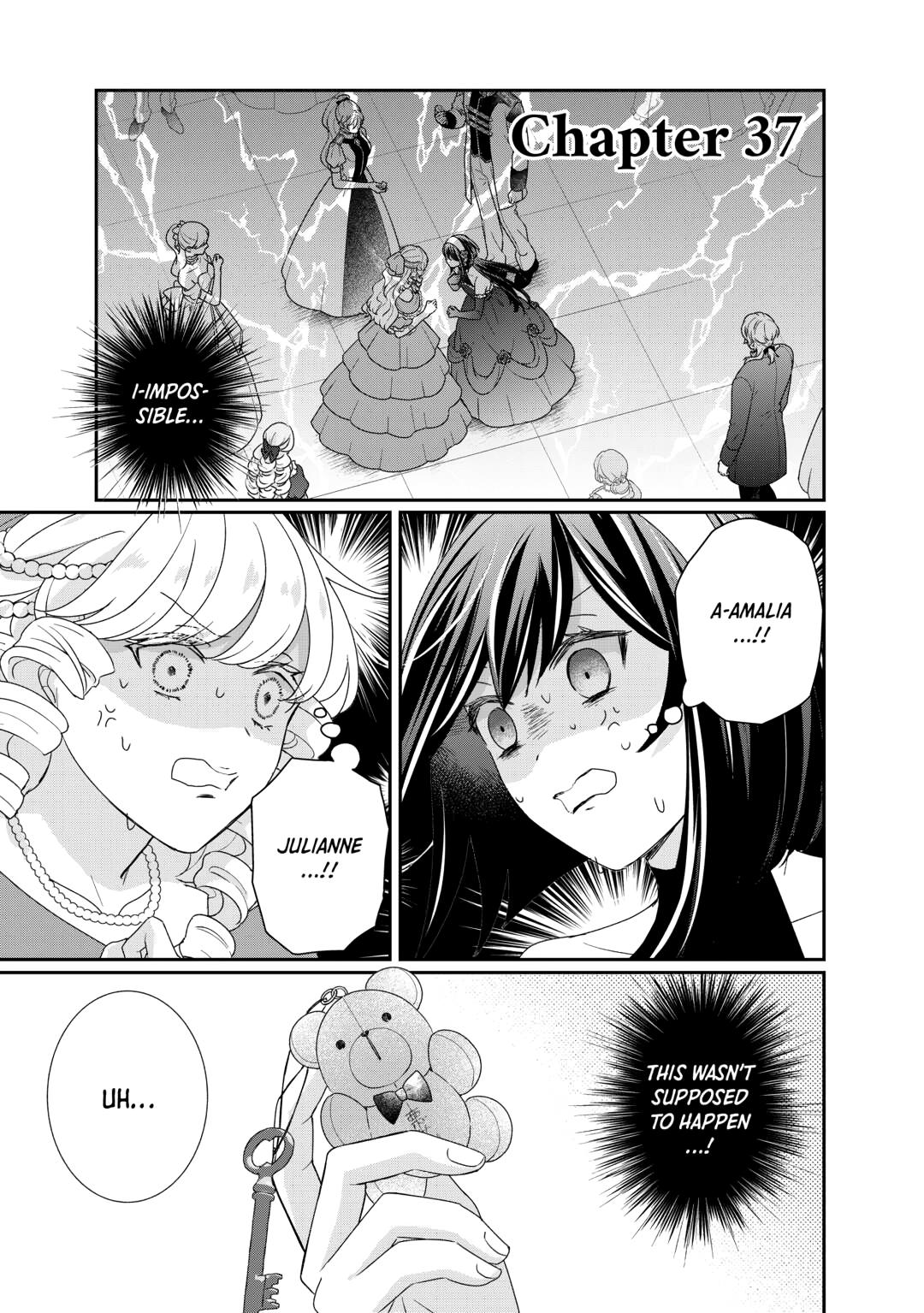 The Struggle of Being Reincarnated as the Marquess's Daughter: I'll Deal with What’s Coming to Me! Chapter 37 page 1 - Chapter 37