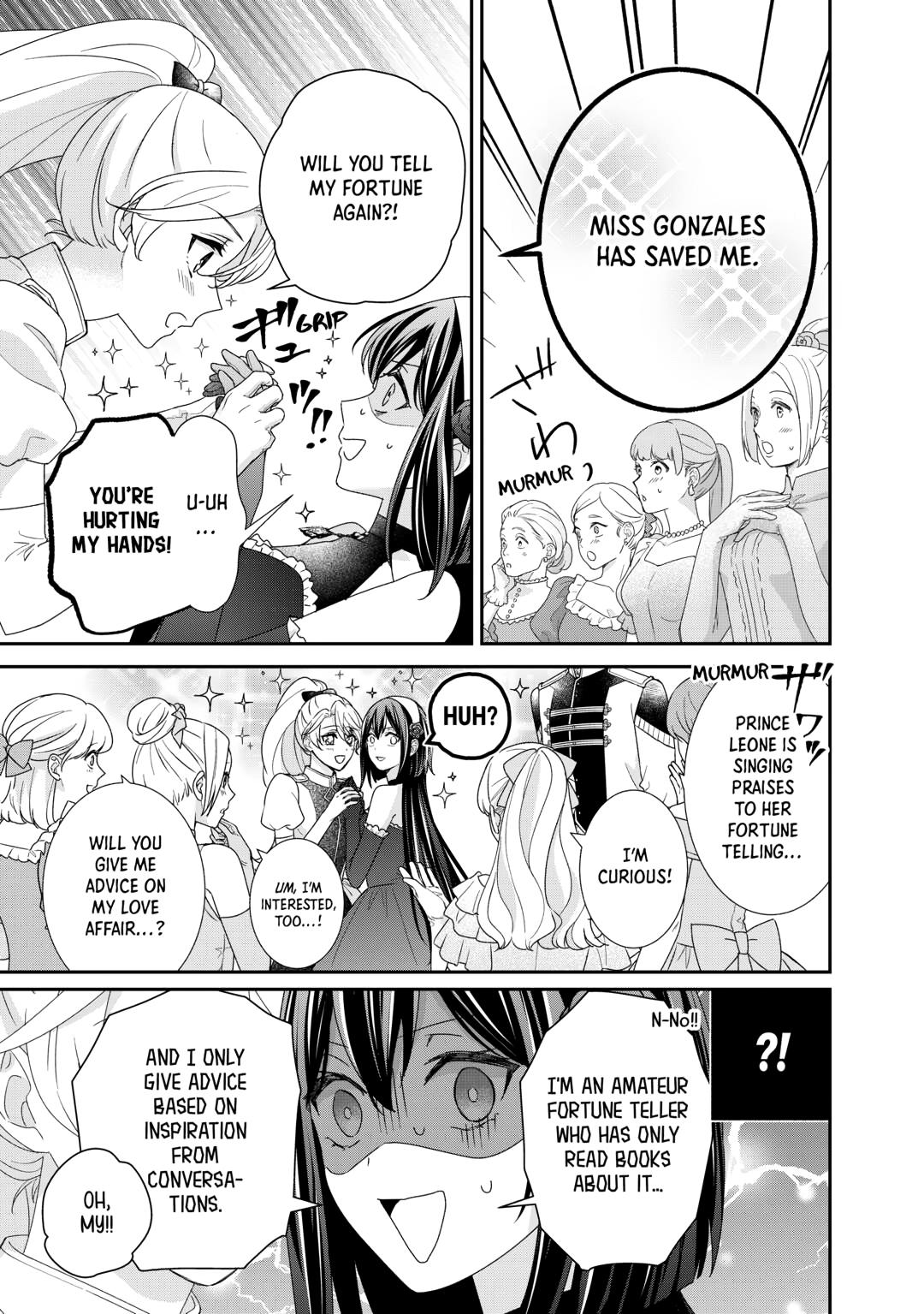 The Struggle of Being Reincarnated as the Marquess's Daughter: I'll Deal with What’s Coming to Me! Chapter 37 page 3 - Chapter 37