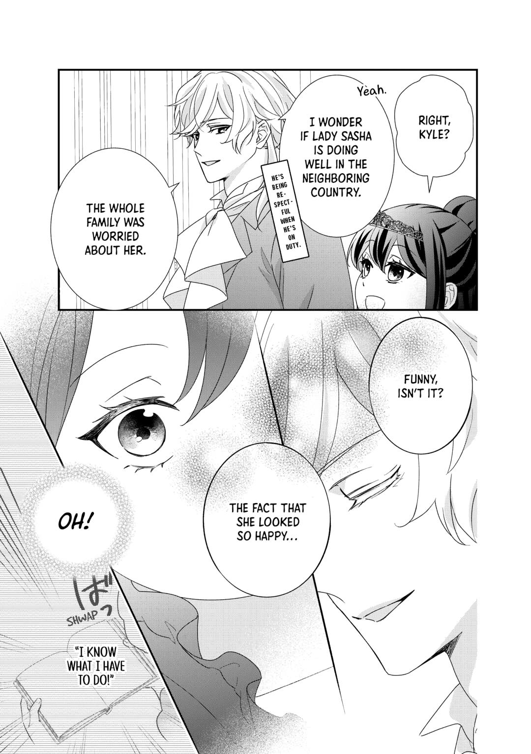 The Struggle of Being Reincarnated as the Marquess's Daughter: I'll Deal with What’s Coming to Me! Chapter 38 page 27 - Chapter 38