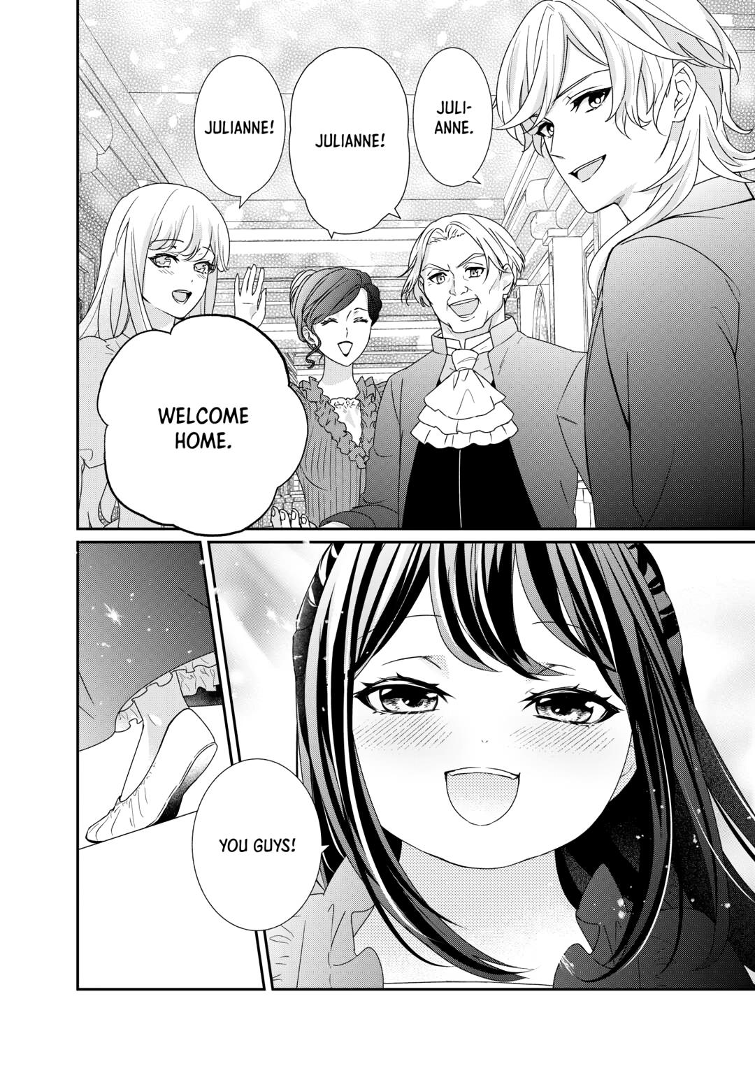 The Struggle of Being Reincarnated as the Marquess's Daughter: I'll Deal with What’s Coming to Me! Chapter 38 page 32 - Chapter 38