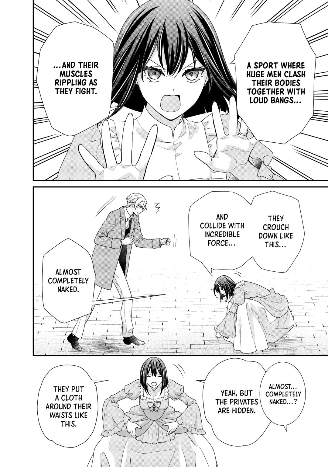 The Struggle of Being Reincarnated as the Marquess's Daughter: I'll Deal with What’s Coming to Me! Chapter 38 page 6 - Chapter 38