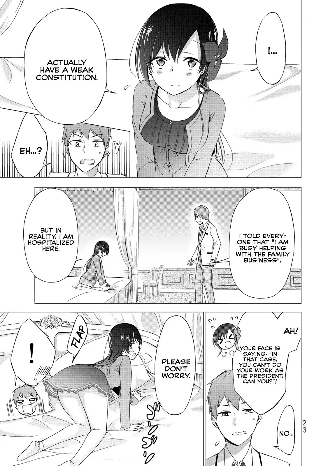 The Student Council President Solves Everything on the Bed Chapter 1 page 21 - Chapter 1: The secret of the student council president