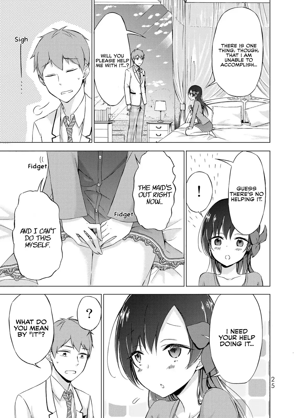 The Student Council President Solves Everything on the Bed Chapter 1 page 23 - Chapter 1: The secret of the student council president