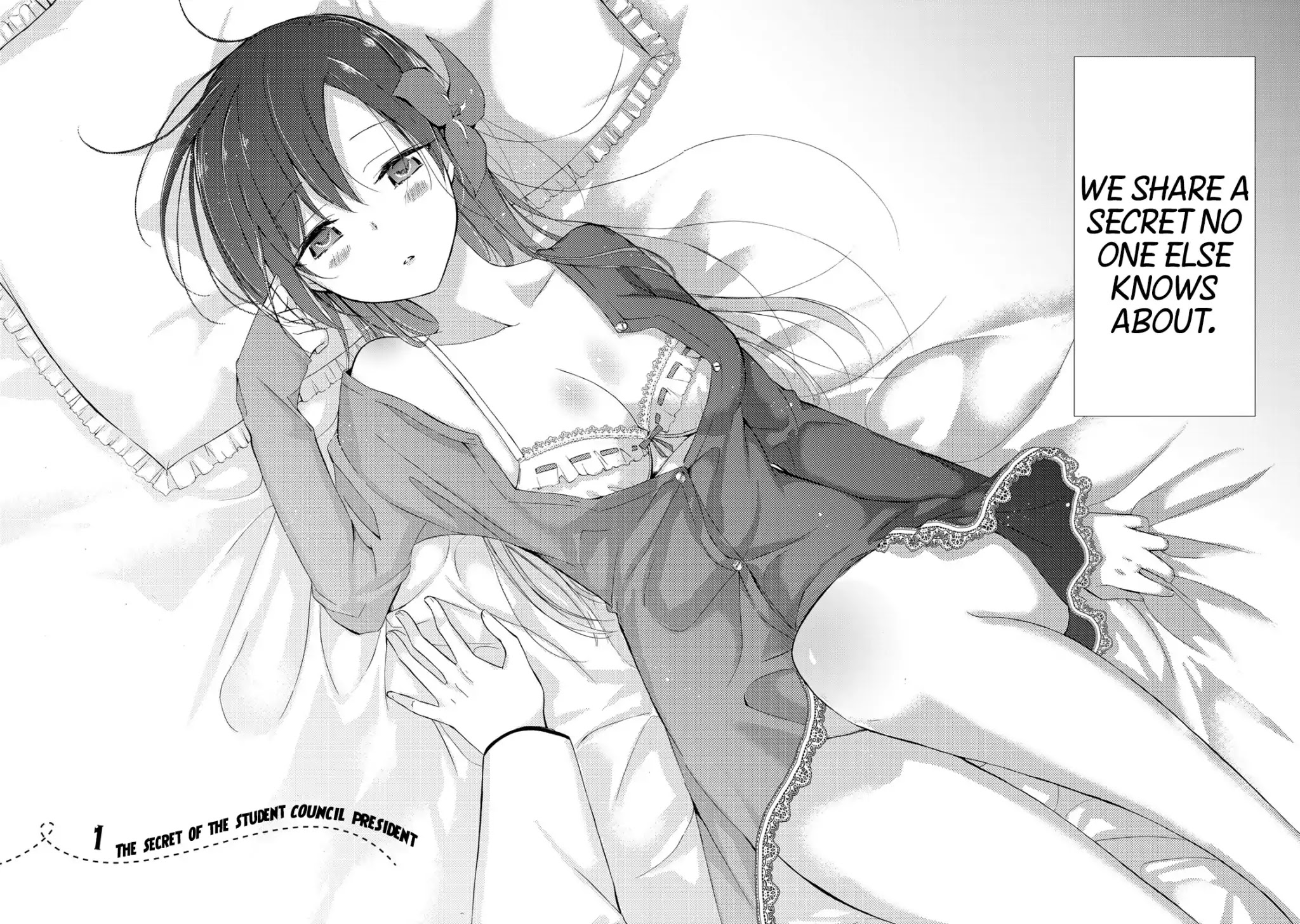 The Student Council President Solves Everything on the Bed Chapter 1 page 3 - Chapter 1: The secret of the student council president