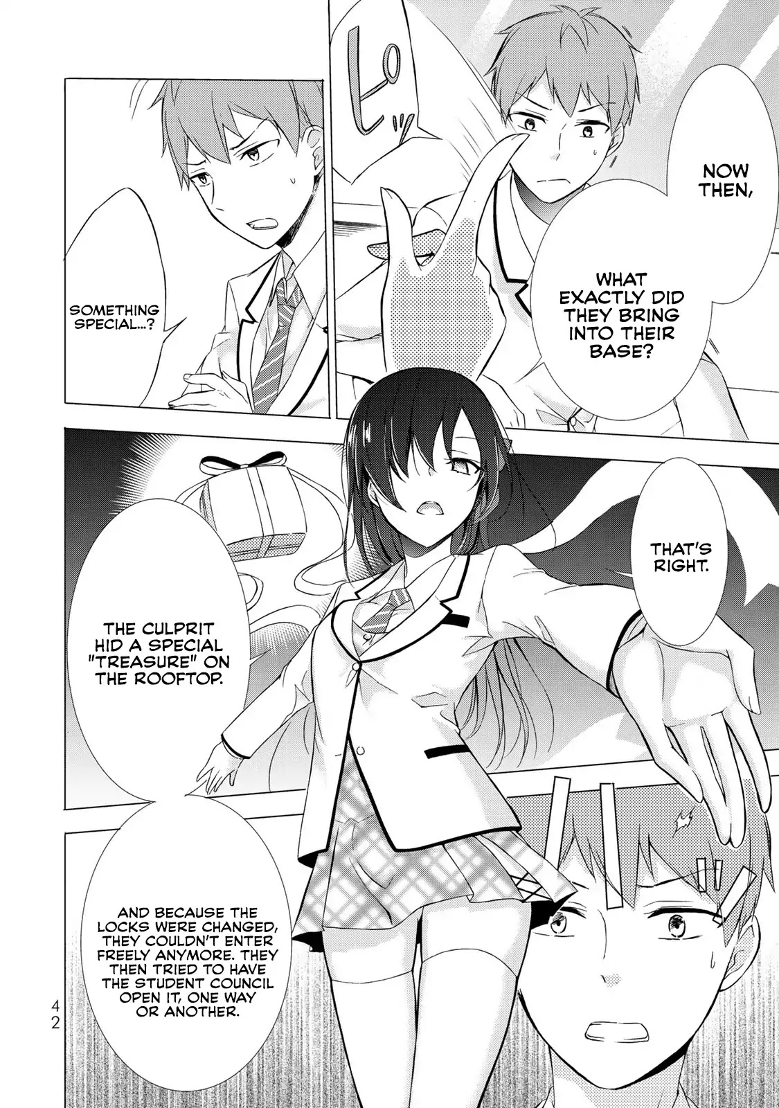 The Student Council President Solves Everything on the Bed Chapter 1 page 40 - Chapter 1: The secret of the student council president