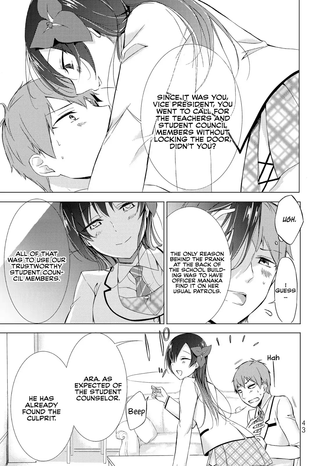 The Student Council President Solves Everything on the Bed Chapter 1 page 41 - Chapter 1: The secret of the student council president