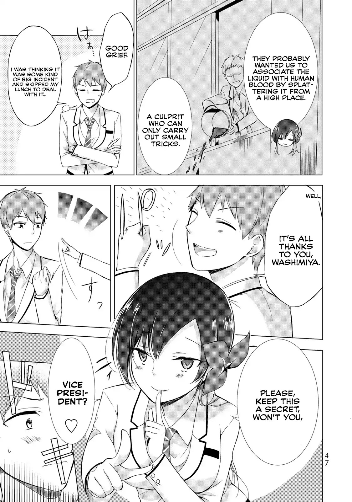 The Student Council President Solves Everything on the Bed Chapter 1 page 44 - Chapter 1: The secret of the student council president