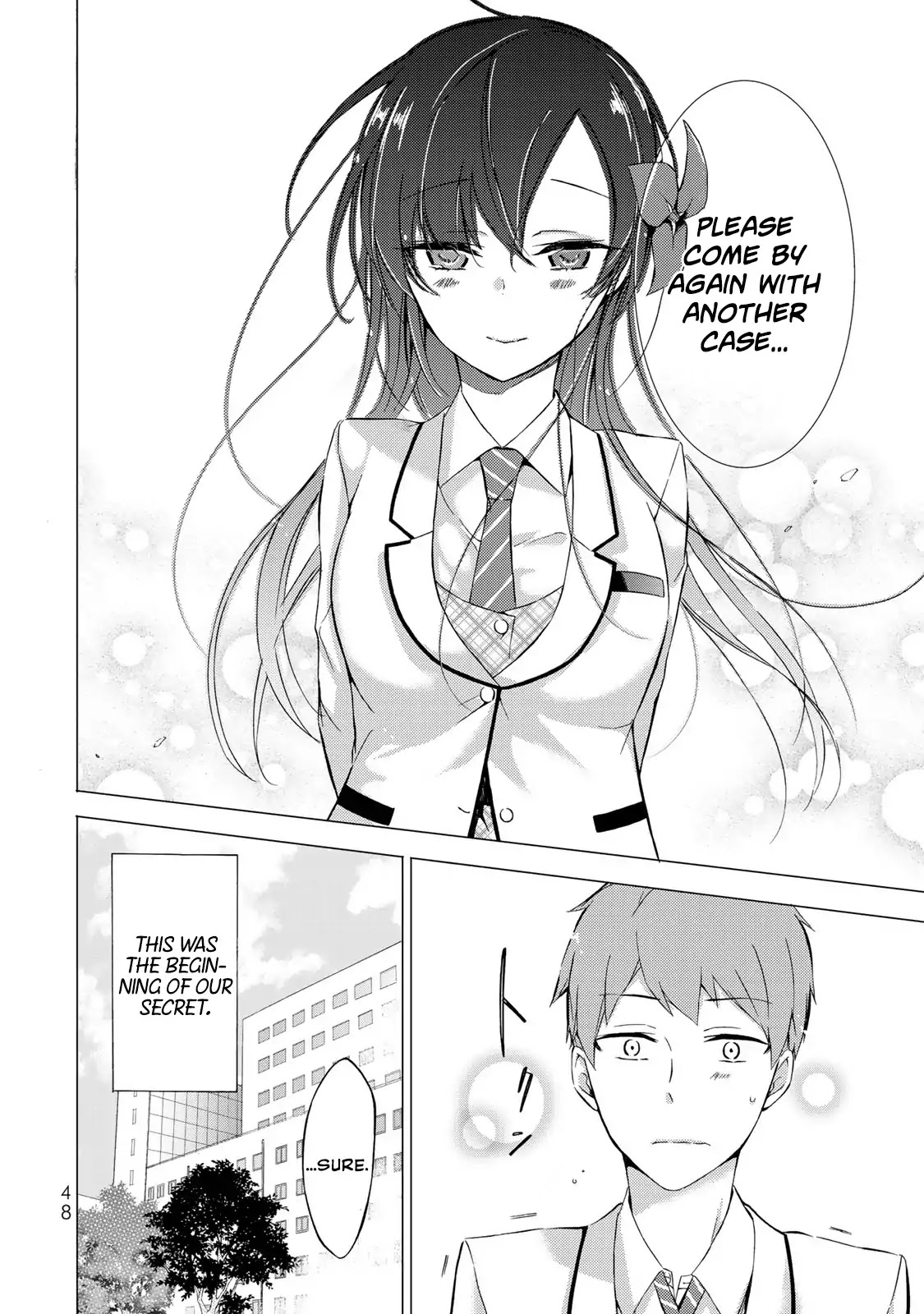 The Student Council President Solves Everything on the Bed Chapter 1 page 45 - Chapter 1: The secret of the student council president