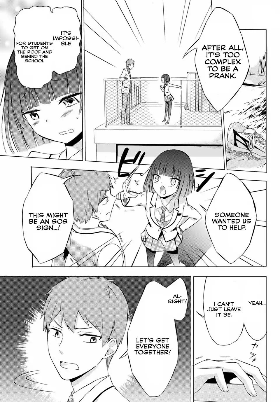 The Student Council President Solves Everything on the Bed Chapter 1 page 9 - Chapter 1: The secret of the student council president