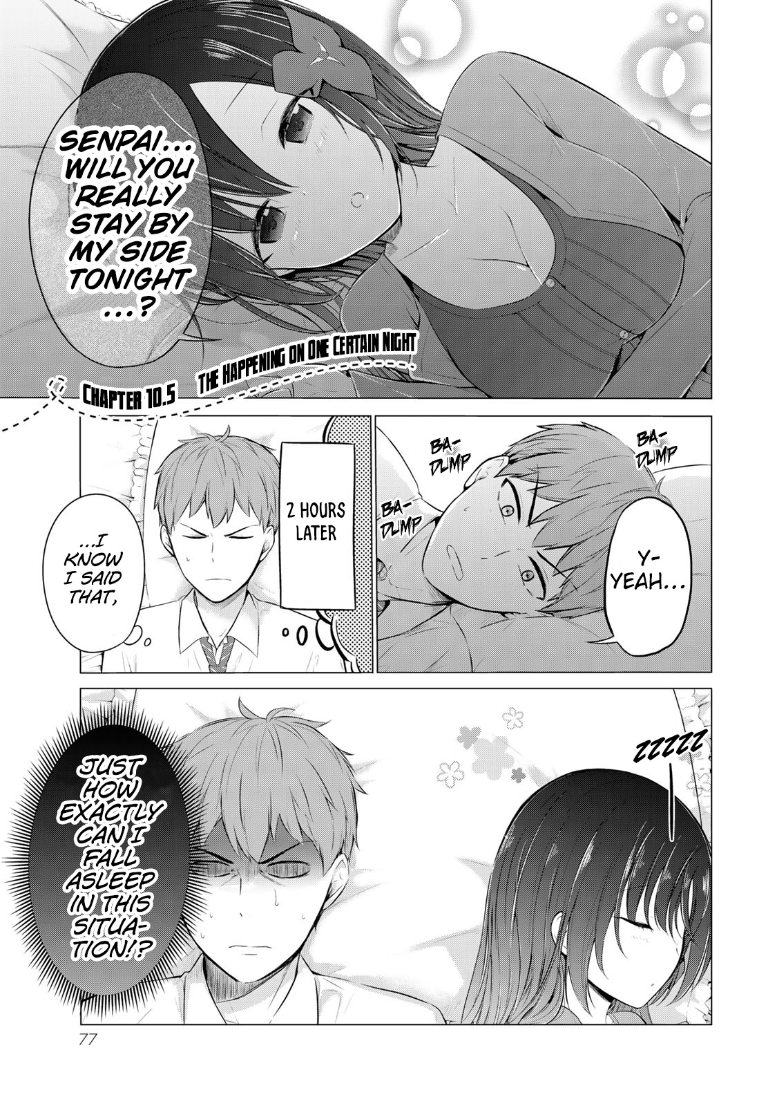 The Student Council President Solves Everything on the Bed Chapter 10.5 page 2 - Chapter 10.5: The Happening on One Certain Night