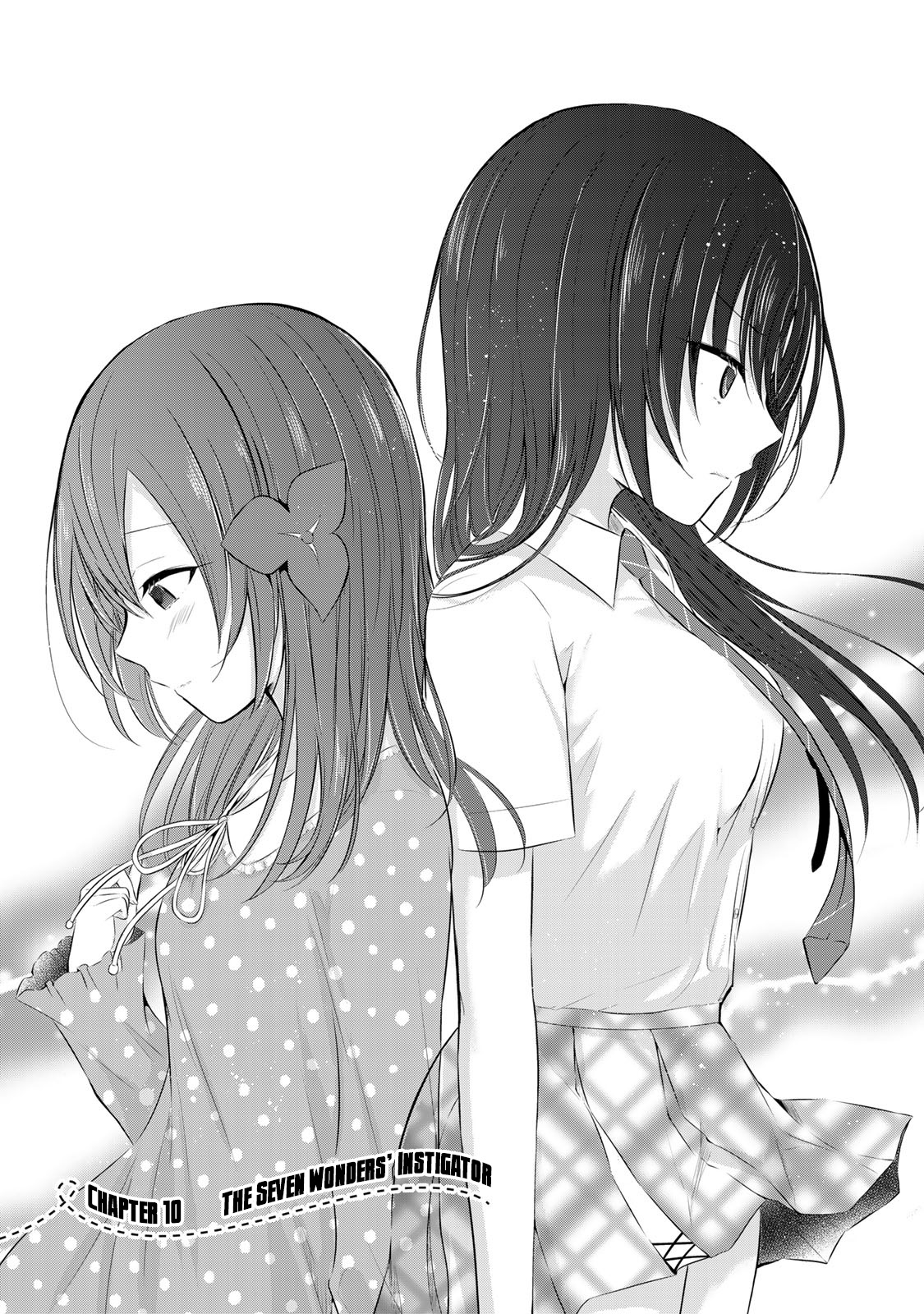 The Student Council President Solves Everything on the Bed Chapter 10 page 12 - Chapter 10: The Seven Wonders' Instigator
