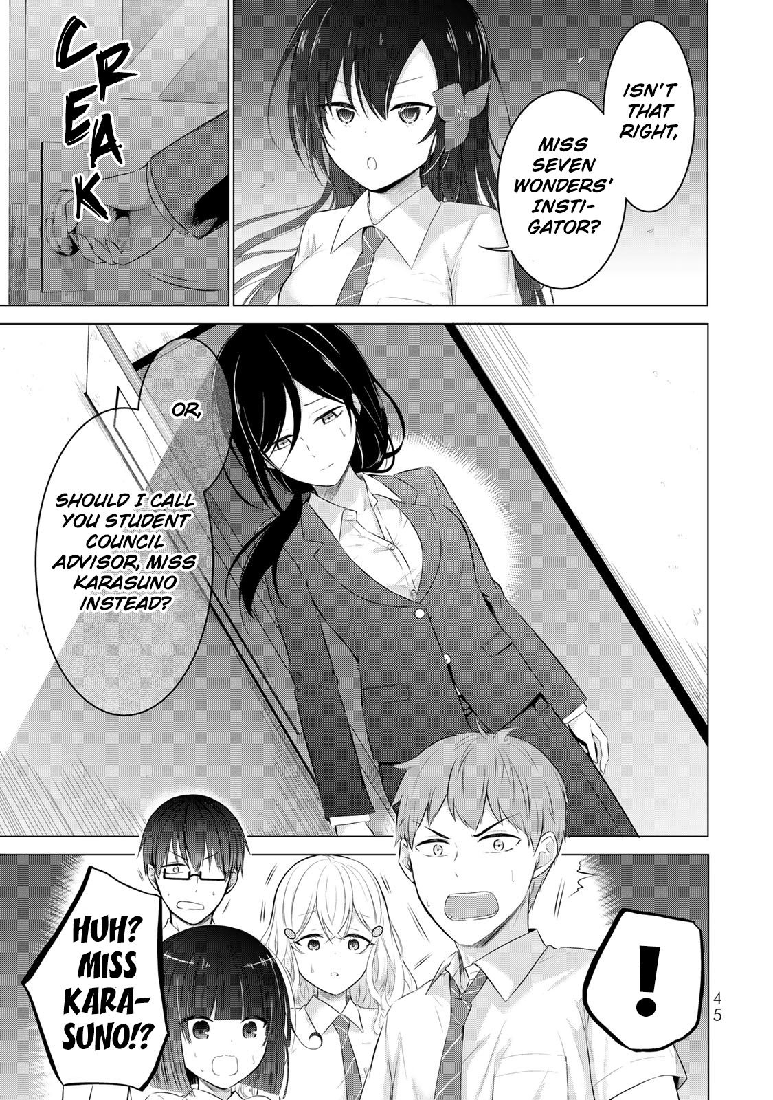 The Student Council President Solves Everything on the Bed Chapter 10 page 2 - Chapter 10: The Seven Wonders' Instigator