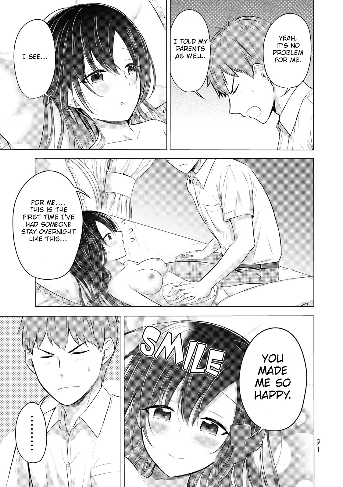 The Student Council President Solves Everything on the Bed Chapter 11 page 12 - Chapter 11: The Morning of Determination
