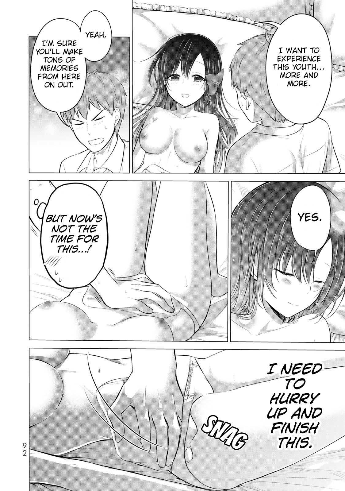 The Student Council President Solves Everything on the Bed Chapter 11 page 13 - Chapter 11: The Morning of Determination