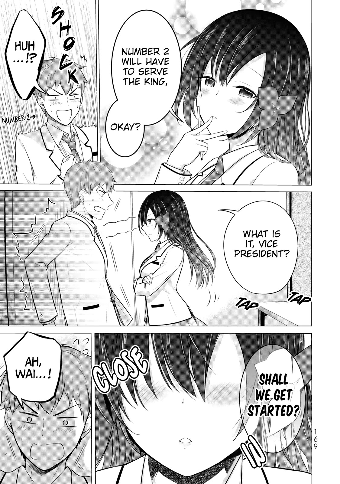 The Student Council President Solves Everything on the Bed Chapter 12.5 page 4 - Chapter 12.5: The King’s Orders are Absolute ♡