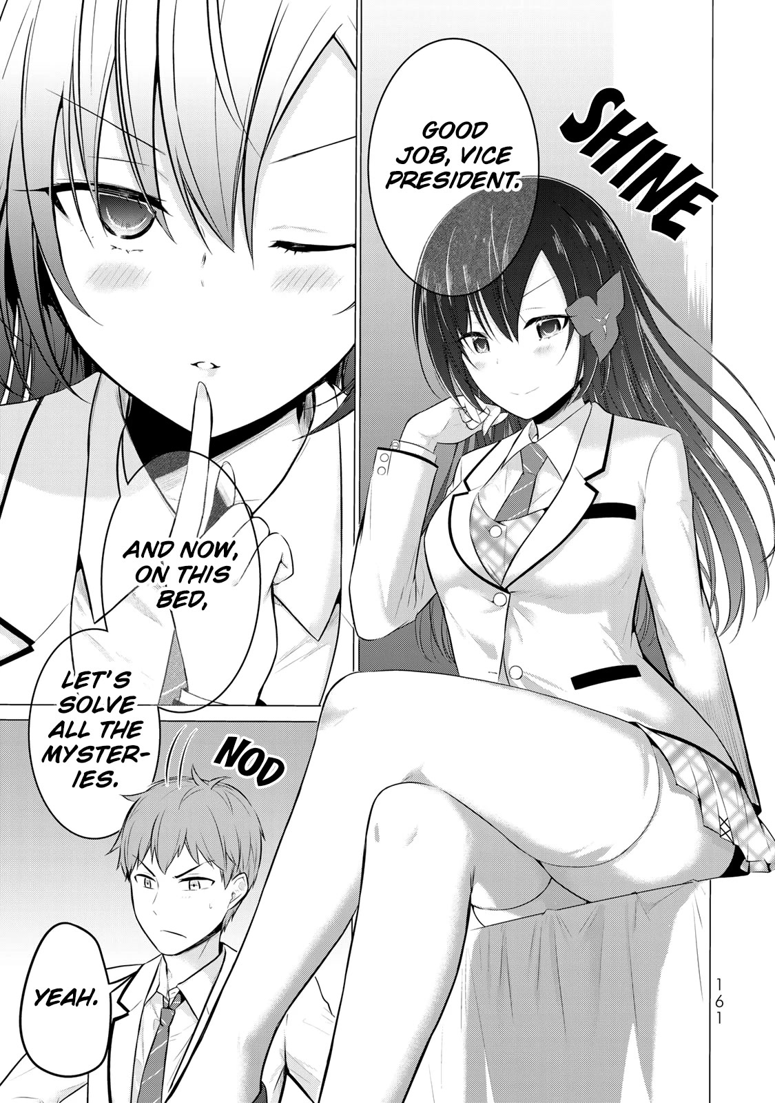 The Student Council President Solves Everything on the Bed Chapter 12 page 34 - Chapter 12: Her Older Brother's Secret