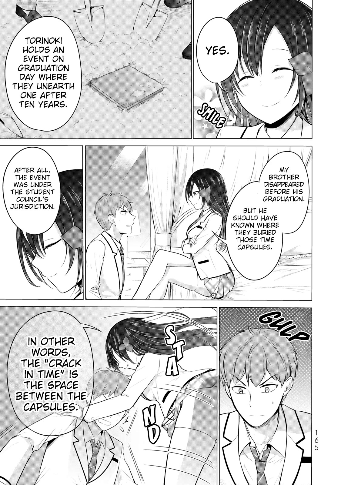 The Student Council President Solves Everything on the Bed Chapter 12 page 38 - Chapter 12: Her Older Brother's Secret