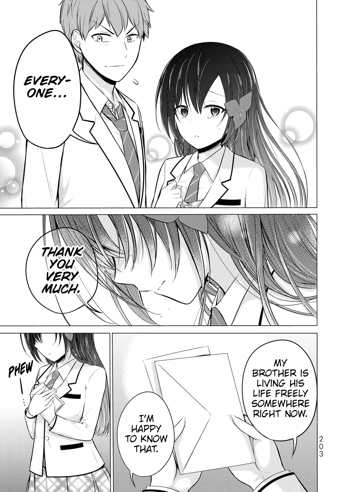 The Student Council President Solves Everything on the Bed Chapter 13 page 34 - Chapter 13: The Last Riddle