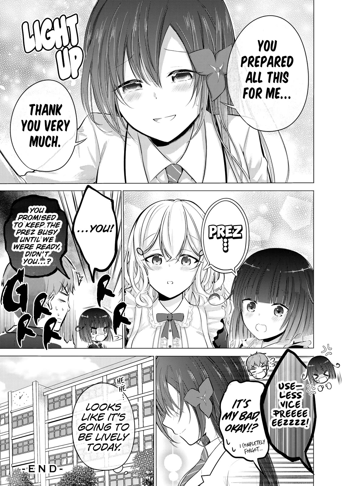 The Student Council President Solves Everything on the Bed Chapter 14.5 page 5 - Chapter 14.5: Vol. 3 Omake